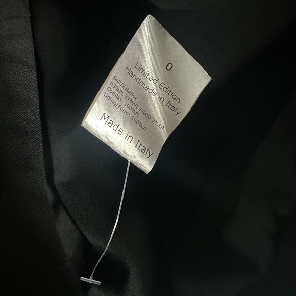 VALENTINA SHAH Black/Leopard Blazer Jacket Size 0 - Picture 4 of 5